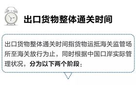 整体通关时间 海关通关时间 进口报关公司 整体通关时间 海关通关时间 进口报关公司