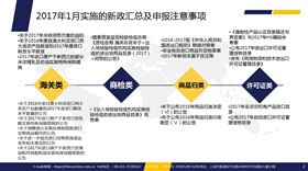 海关新政