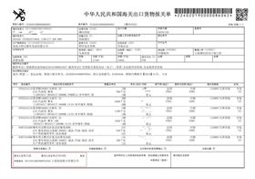 勒芒LMP3原型车耐力赛赛车进口报关单