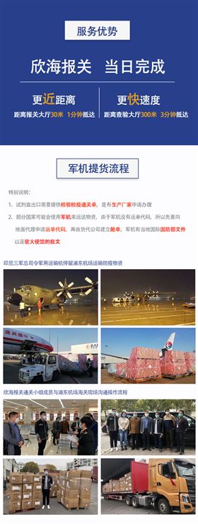 医疗物资出口报关