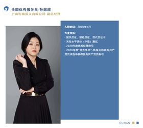 全国优秀报关员 全国优秀报关员