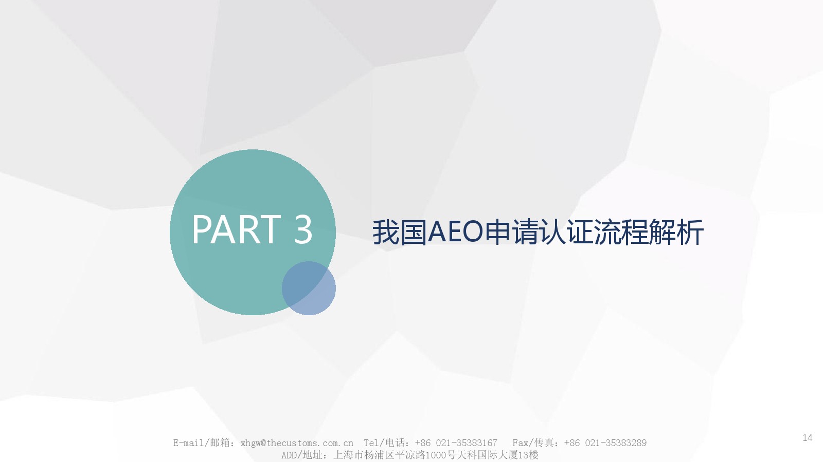 AEO认证流程