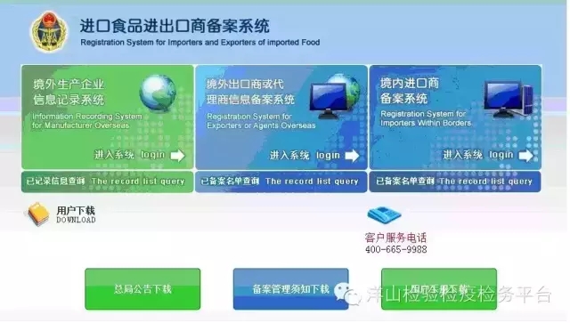 进口食品进出口 进口食品进出口