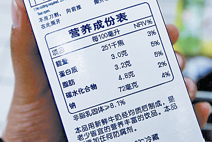 带你快速了解一下食品进口中文标签
