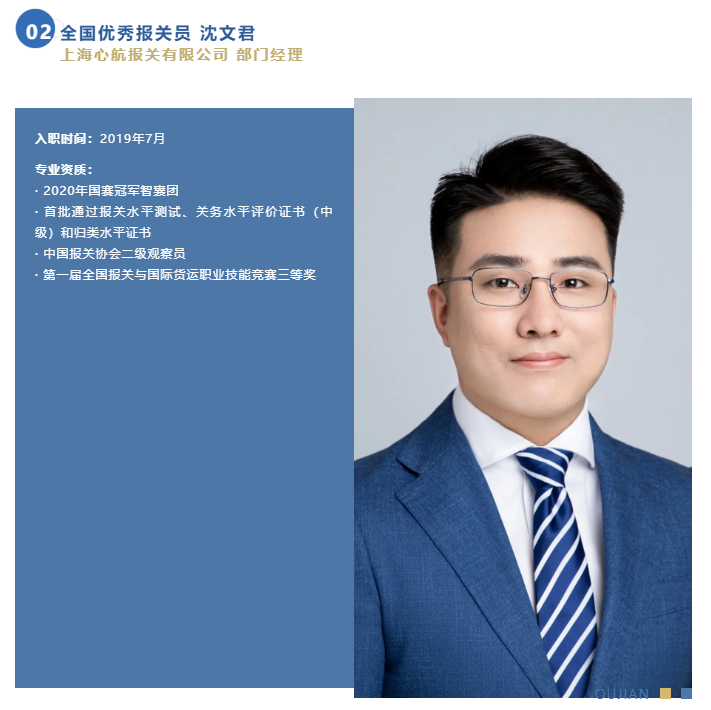 全国优秀报关员 全国优秀报关员